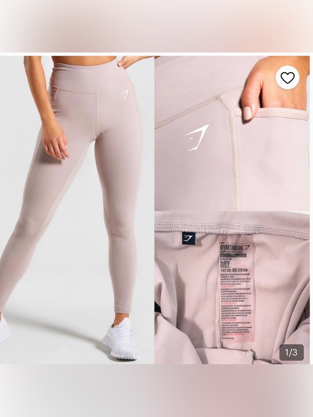 Gymshark Dreamy High-Waist Leggings size medium